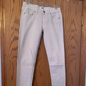 Paige Skyline Ankle Peg jeans, size 25